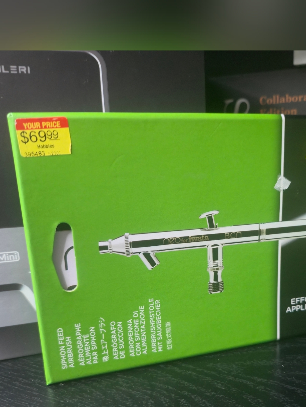 Neo Silver Airbrush Kit - Green